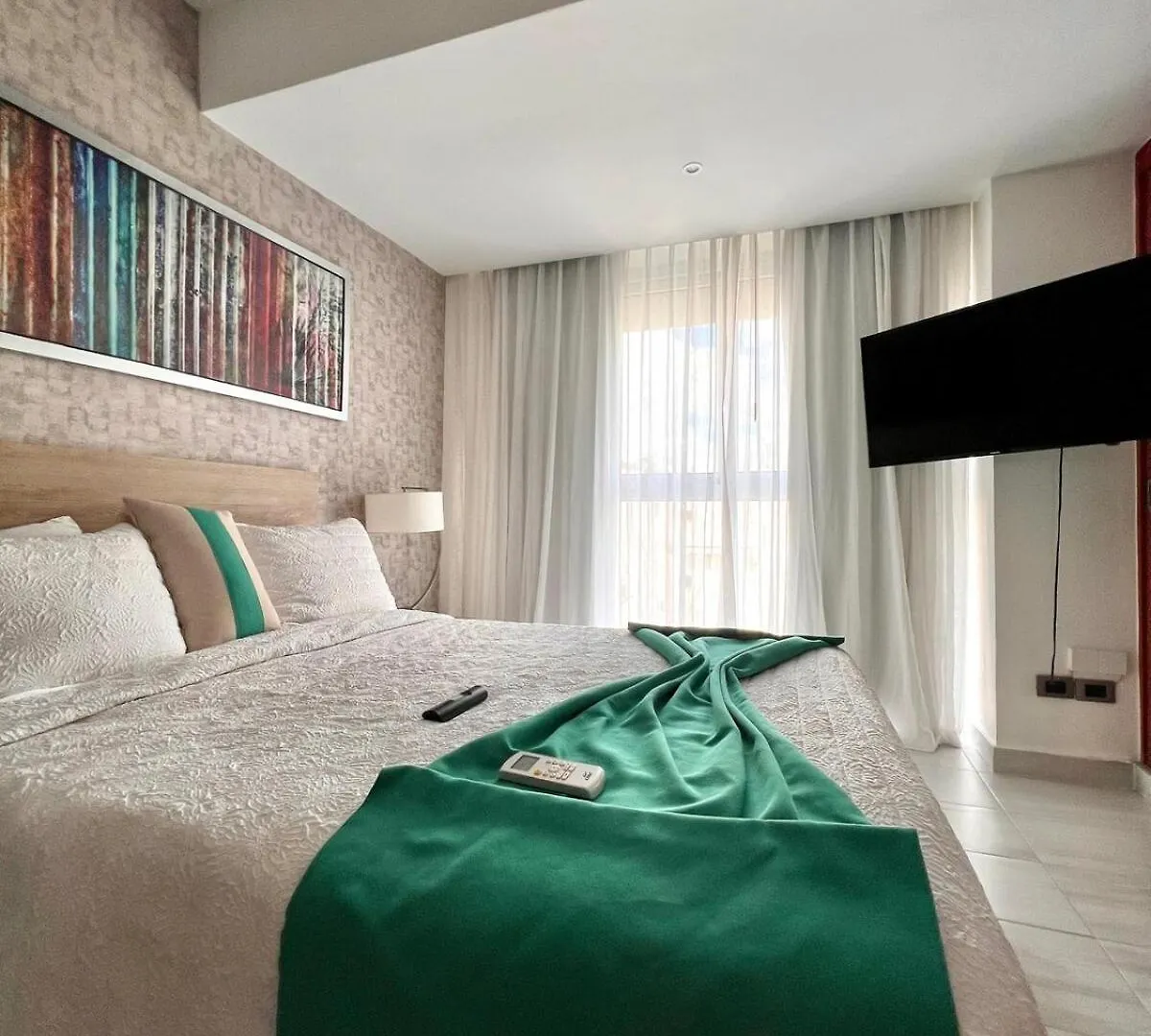 Comodo Departamento Centrico Sd Santo Domingo Apartman